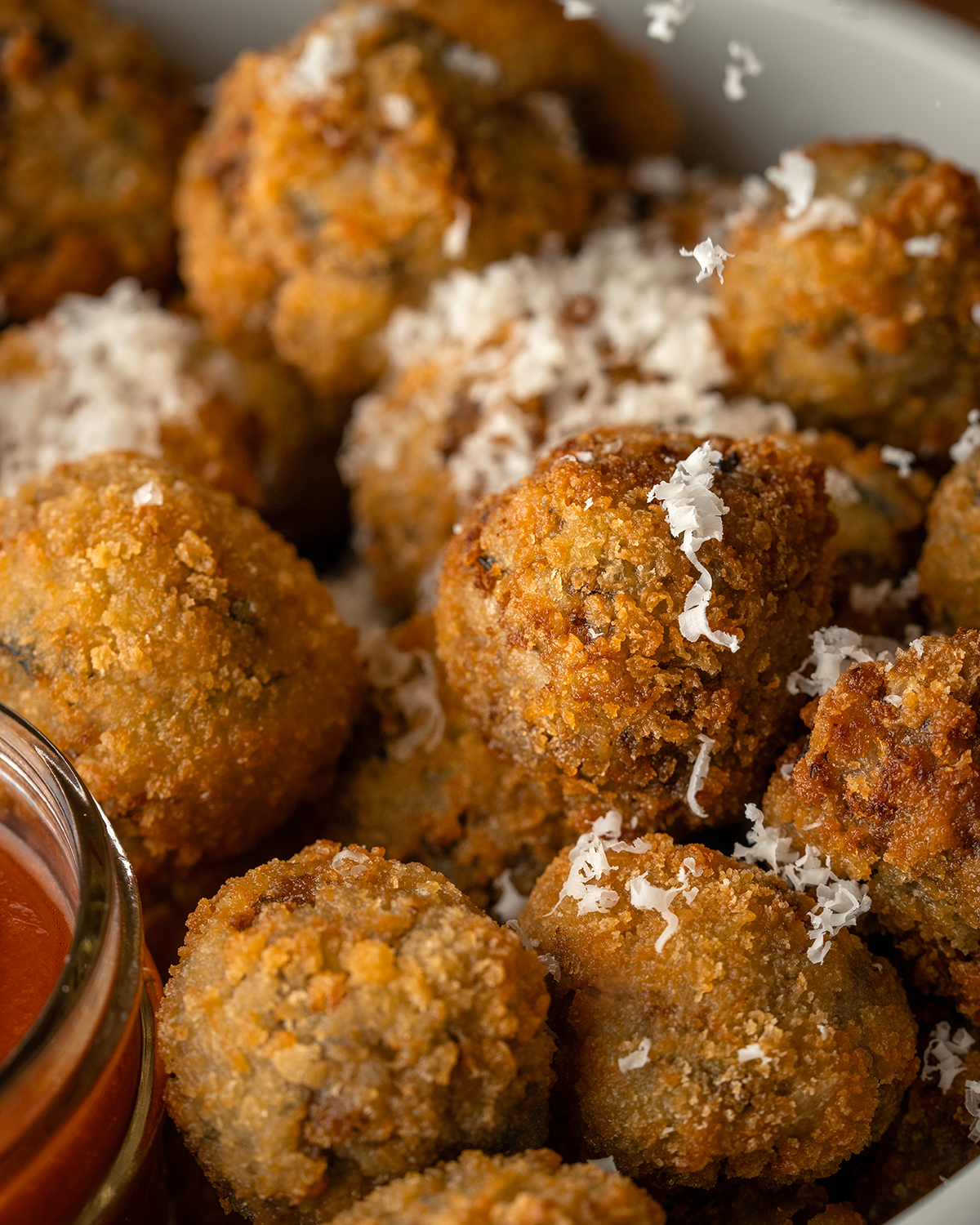 Arancinis aux champignons