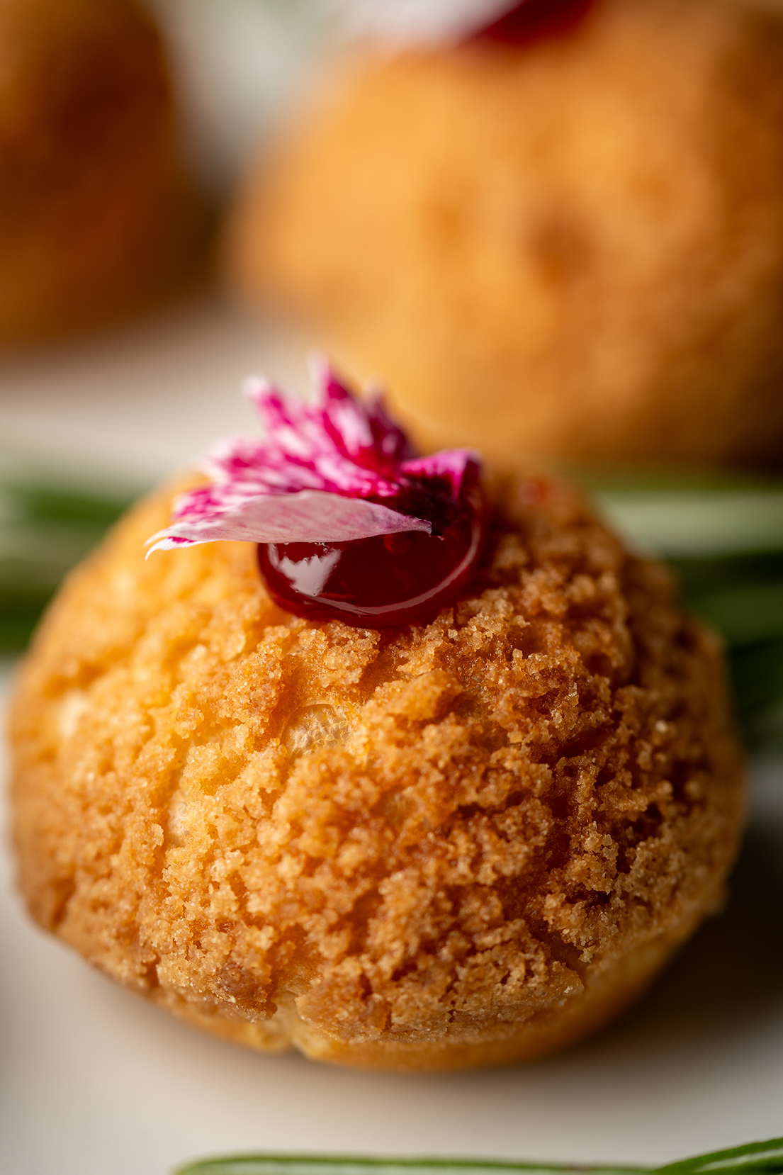 Profiterole de foie de volaille