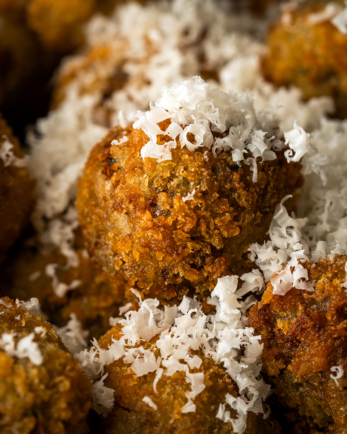 Arancinis aux champignons